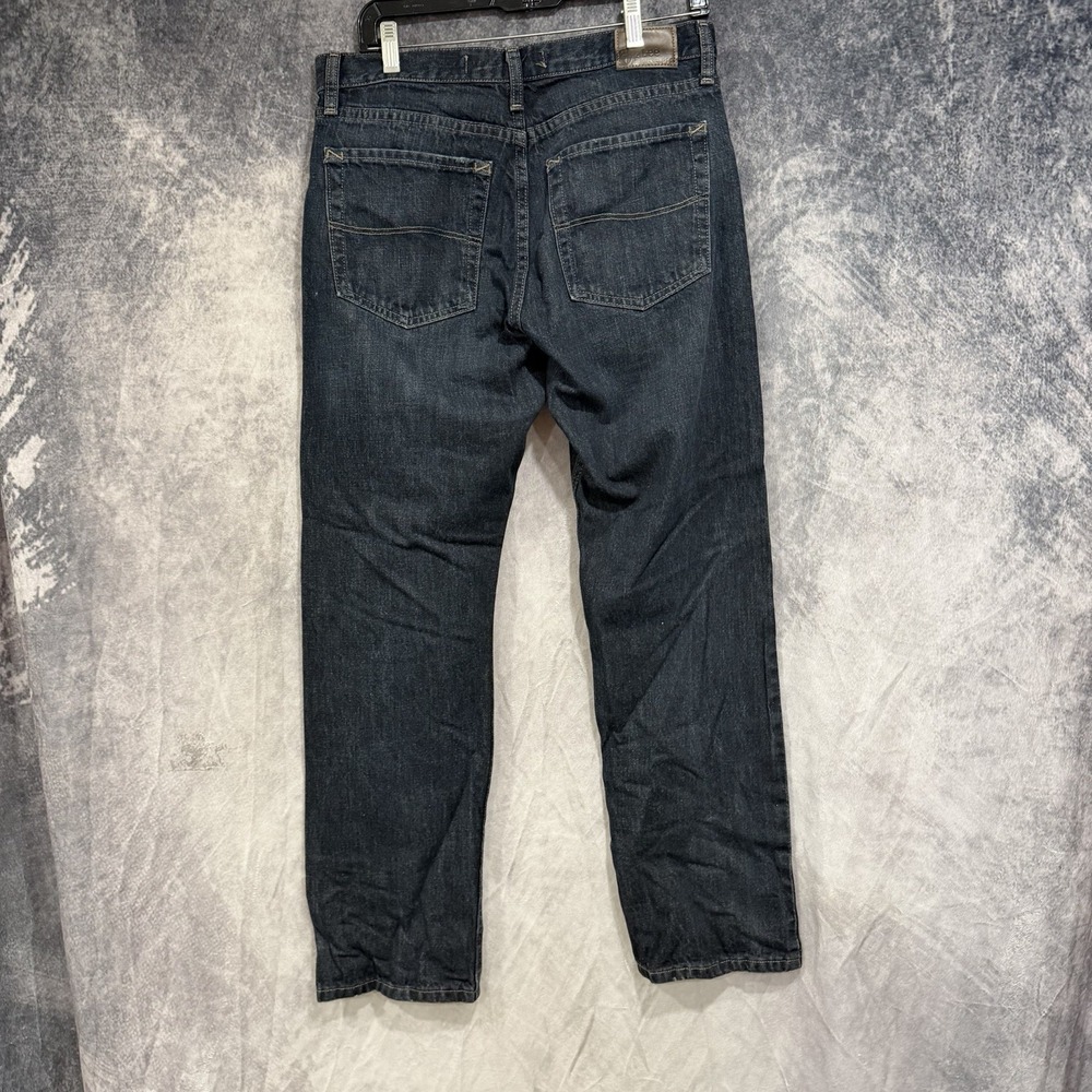 Lee Vintage Slim Men's 32x30 Dark Wash Jeans Straight Leg Denim Made in Mexico